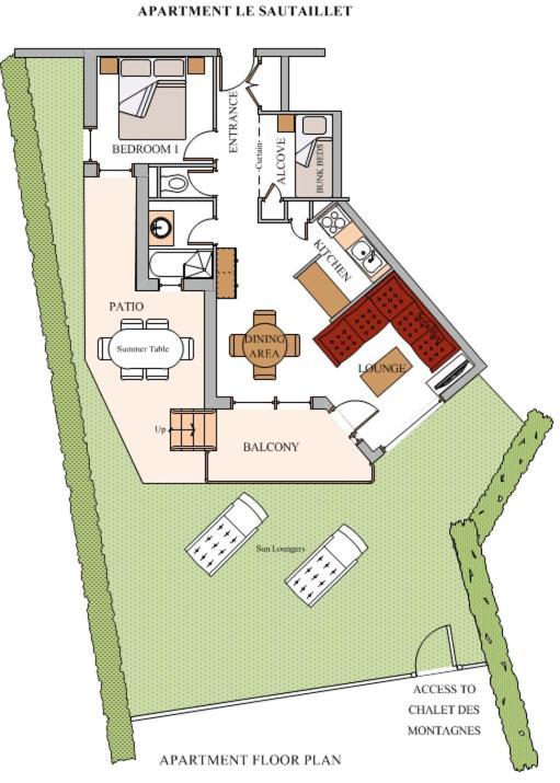 Simply Morzine - Apartment Le Sautaillet Exterior foto